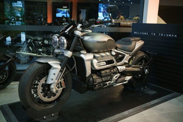 Evento de inauguração da concessionária Triumph ABC
