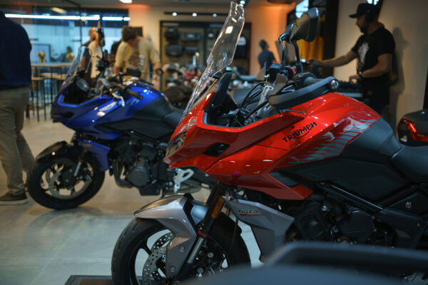 Evento de inauguração da concessionária Triumph ABC