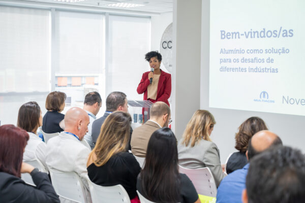 Workshop na CCAL - Novelis e Multiaços apresentam soluções para o alumínio.